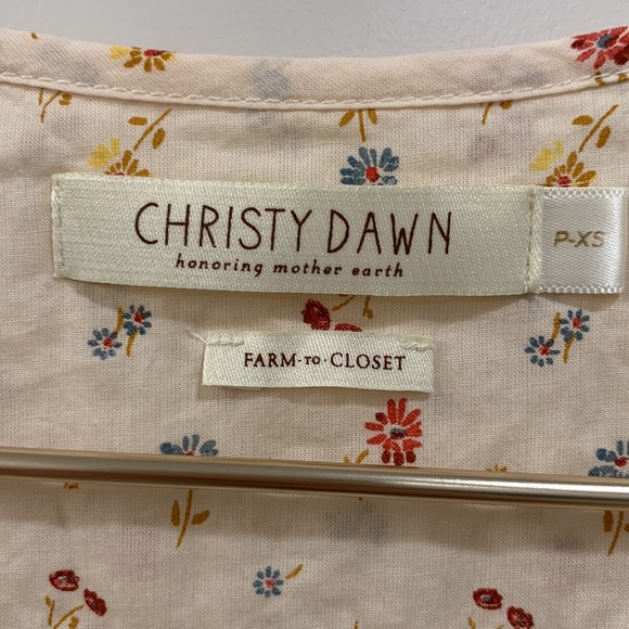 Christy Dawn The Della Dress I’m Carnelian Aster Garden Size XSP - Picture 5 of 7